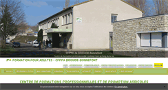Desktop Screenshot of cfppabonnefont.fr