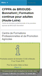 Mobile Screenshot of cfppabonnefont.fr