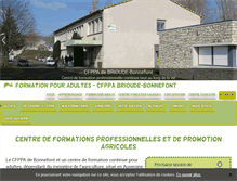Tablet Screenshot of cfppabonnefont.fr